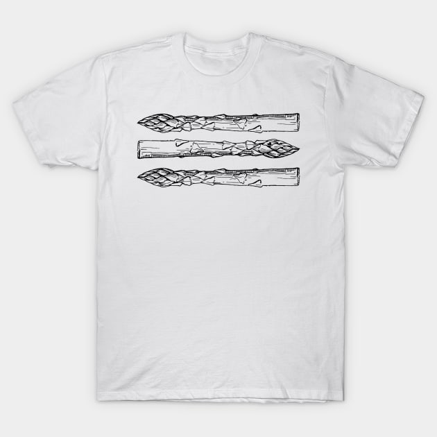 Asparagus T-Shirt by ZenNature